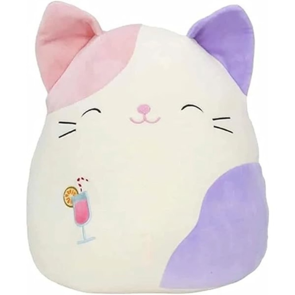NWT Cat Squishmallow Carlota the Cat Stuffed Plush Squishdate 2021 NEW